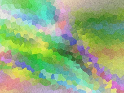 Abstract mosaic of pastel colors with textured background